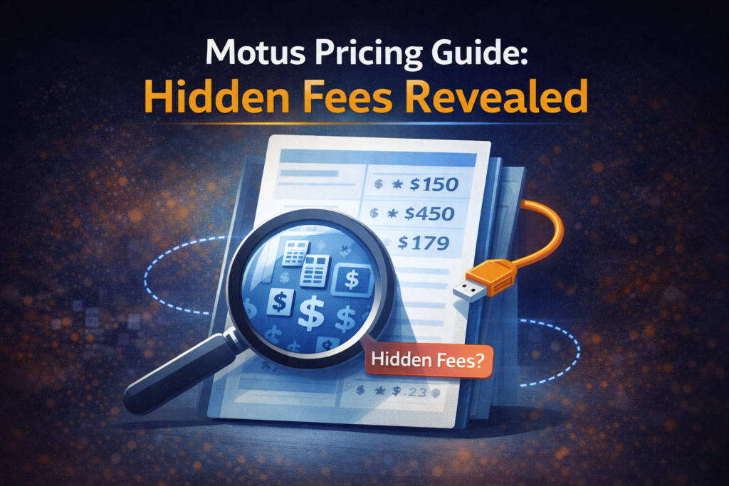 Motus Pricing Guide 2026