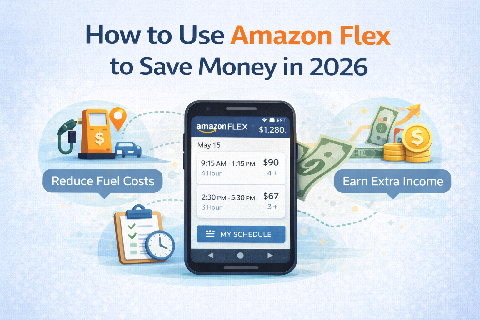 Amazon Flex to Save Money