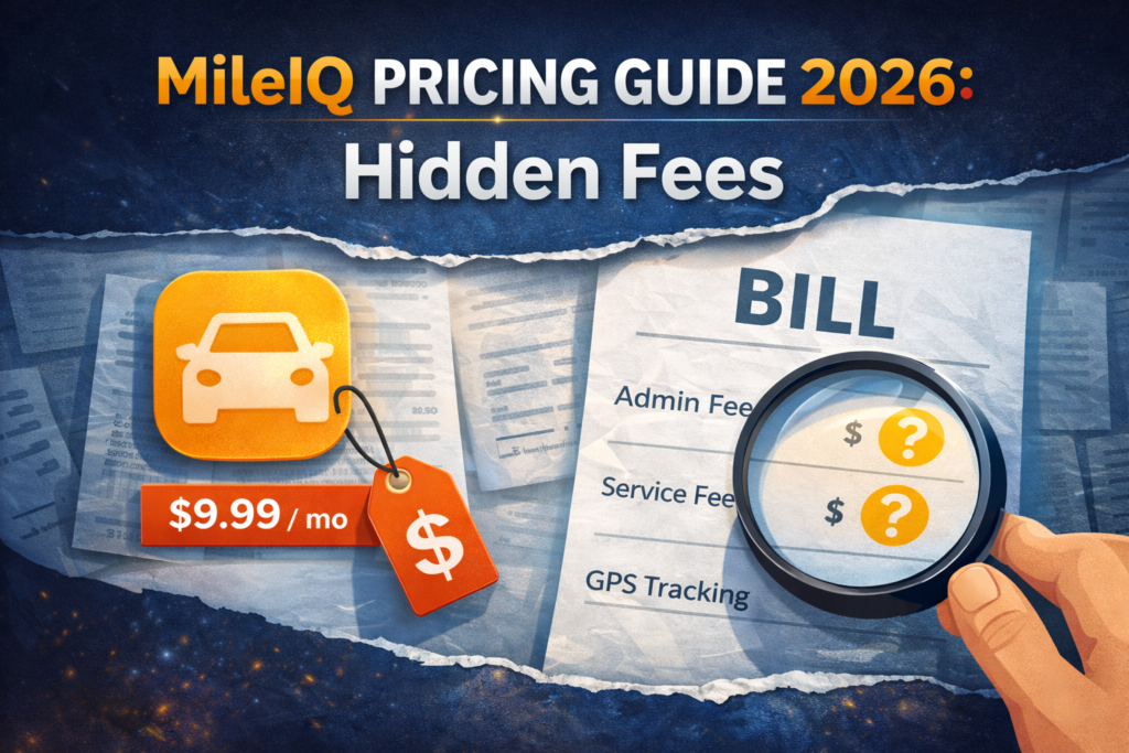 MileIQ Pricing Guide 2026: Hidden Fees Explained MileIQ Pricing Guide 2026