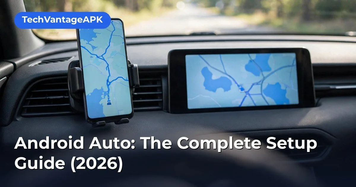 android auto setup – settings illustration