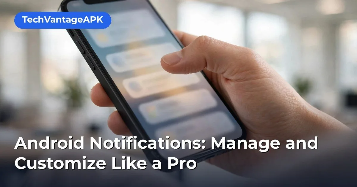 android notifications - overview