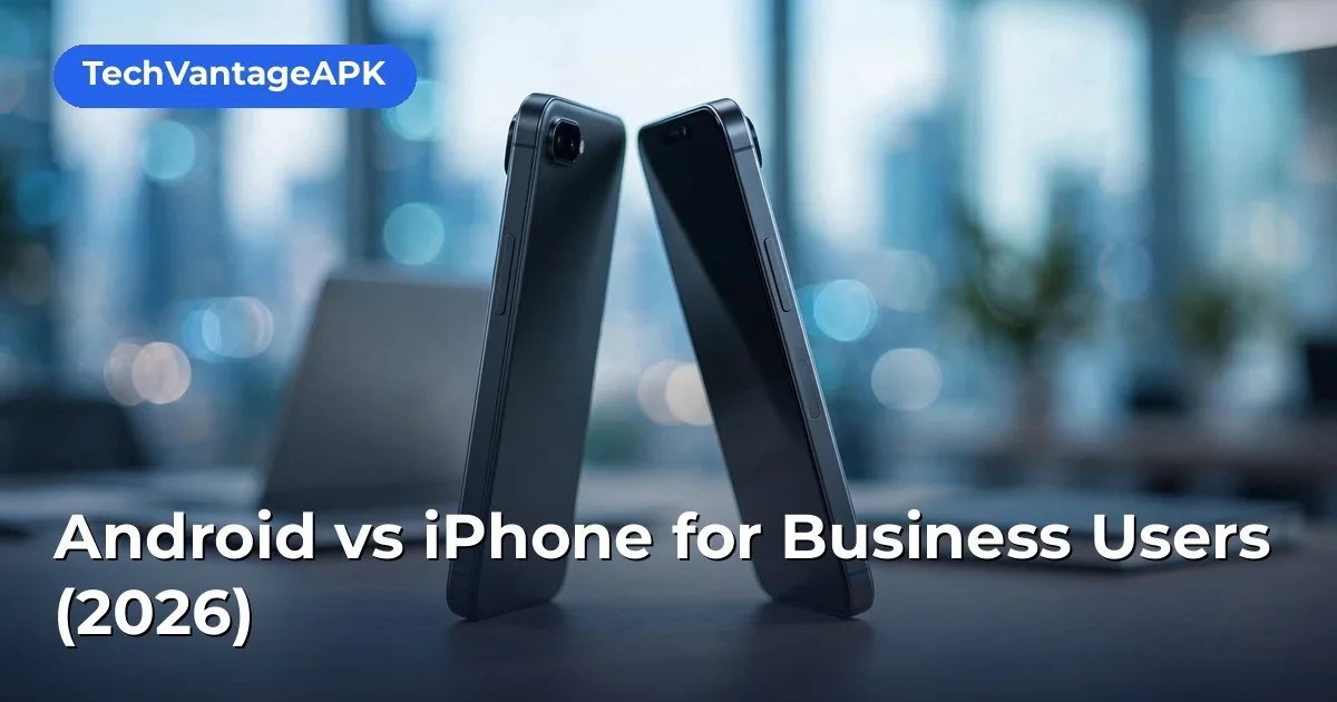 android vs iphone - illustration