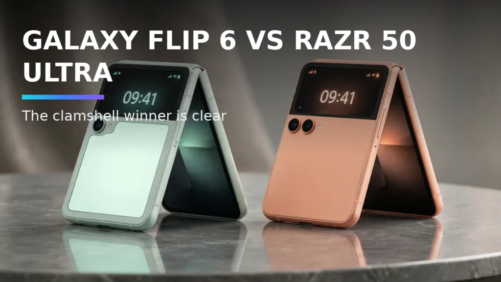 galaxy z flip 6 vs razr 50 ultra