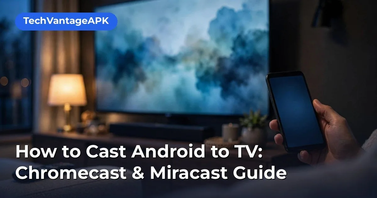 cast android to tv - overview