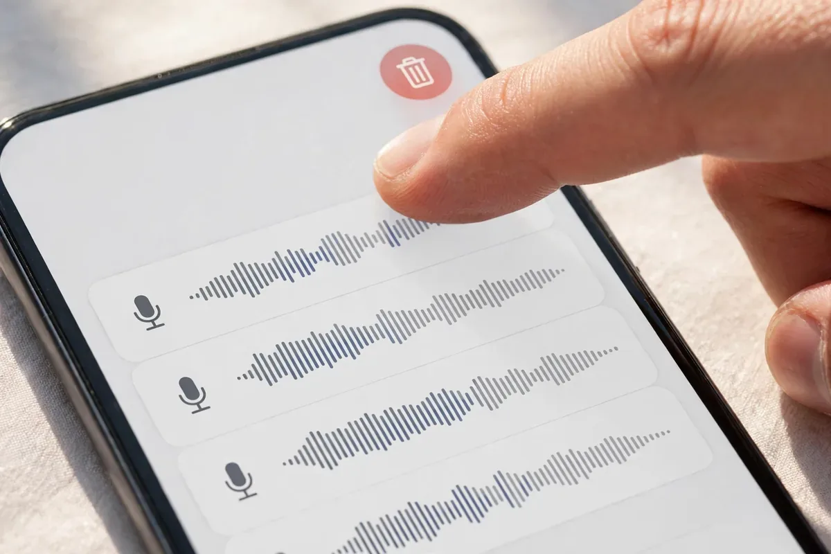 Turning off voice and audio activity in Google account settings