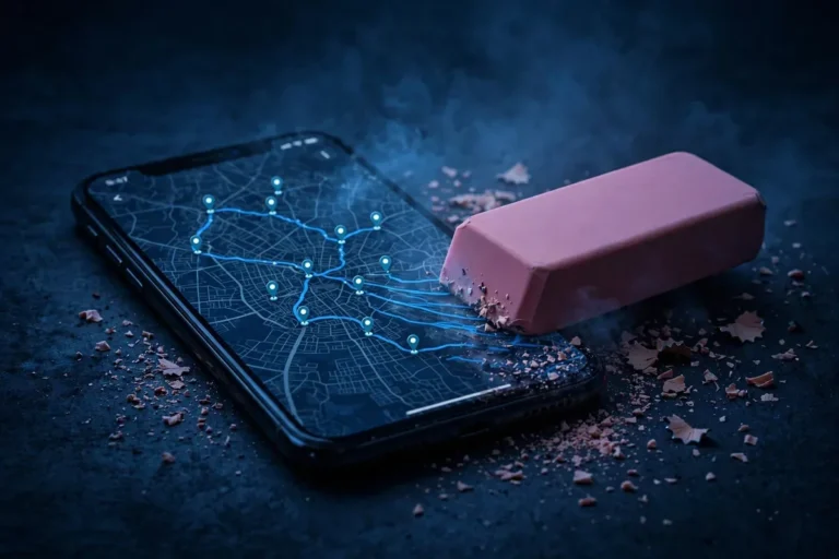 how to delete Google location history on android – featured image