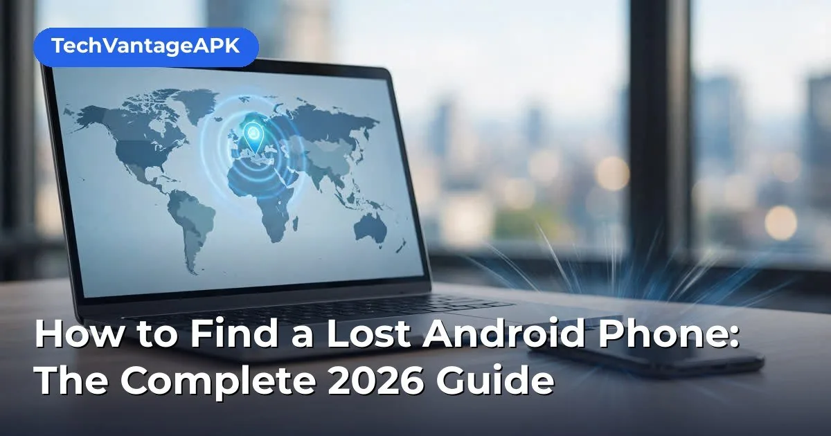 find lost android phone - illustration
