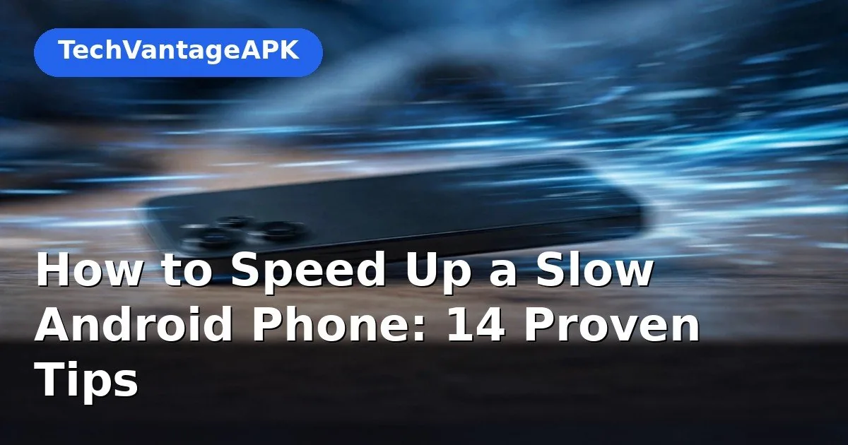 speed up android phone – featured image
