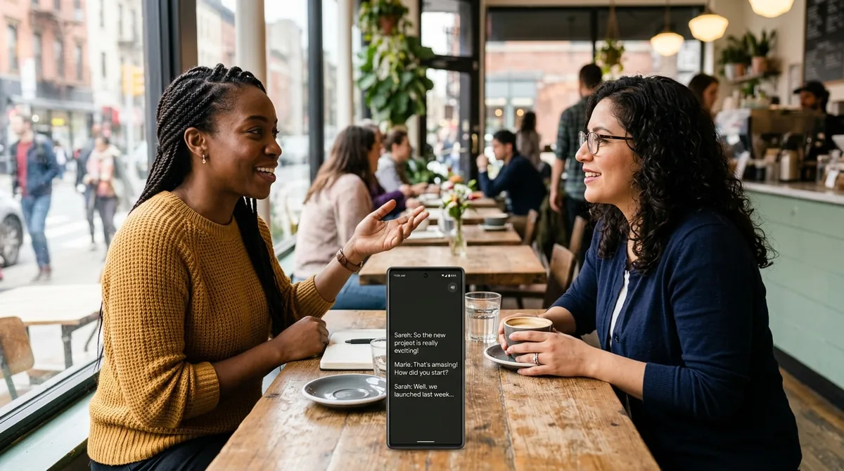 How to Use Live Transcribe on Android visual guide part 1: how to use live transcribe android