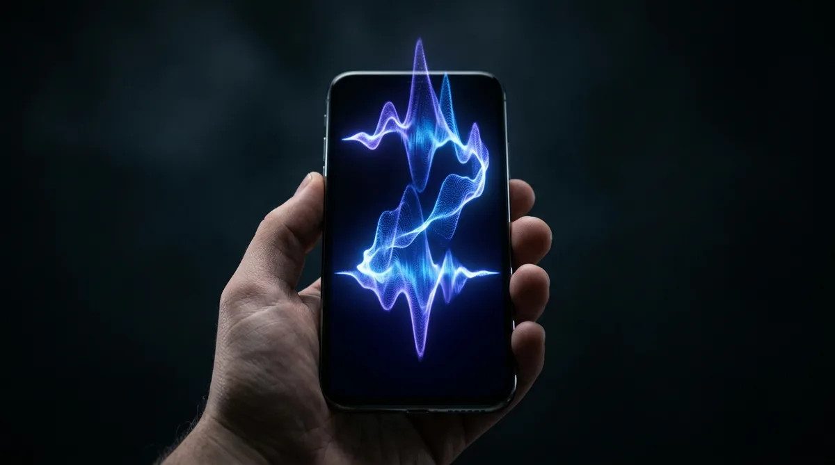 AI voice mode on smartphone