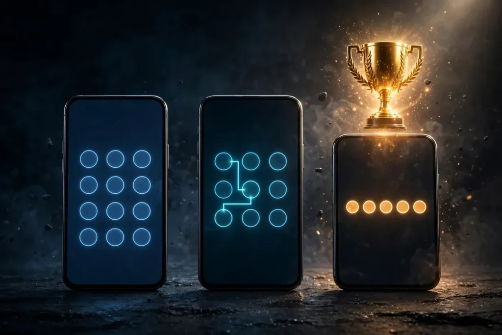 pin vs pattern vs password – featured image