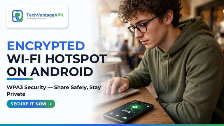 How to Set Up an Encrypted Wi-Fi Hotspot on Android