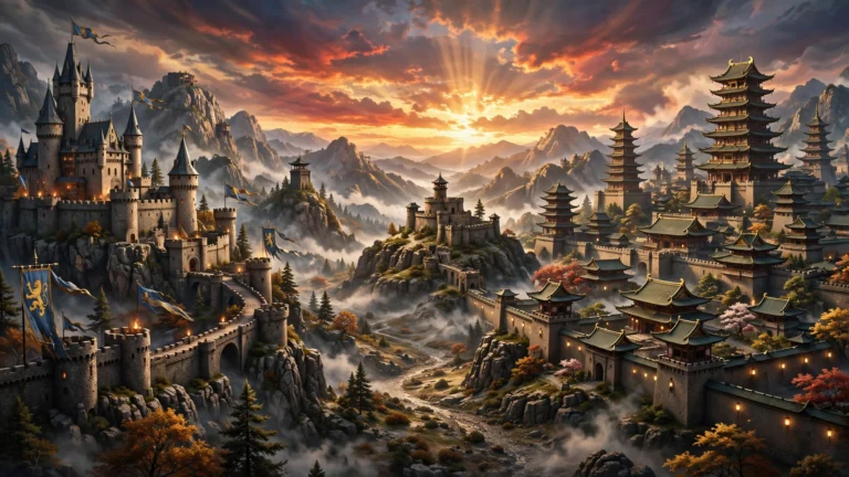 Ancient kingdoms strategy showdown panorama