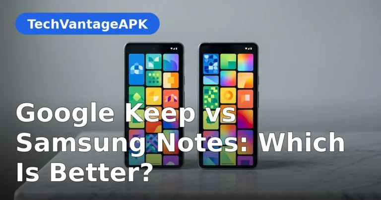 google keep vs samsung notes – featured image