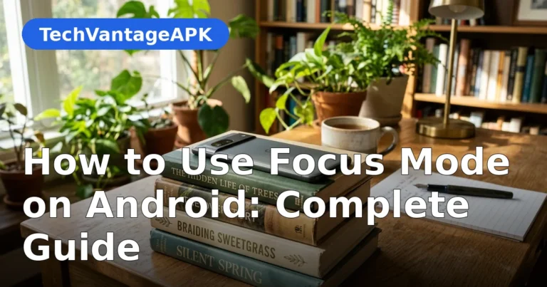 how to use android focus mode – featured image