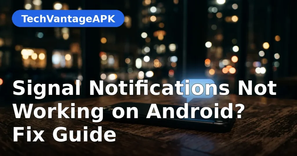 signal app notifications not working on android – featured image