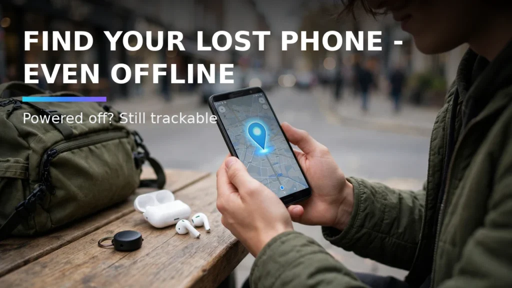 use android find my device offline network